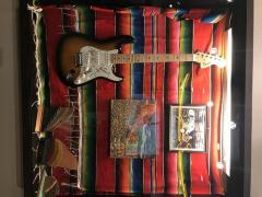 Santana Guitar, signed