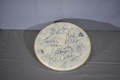 The Pretenders Signed Drumhead