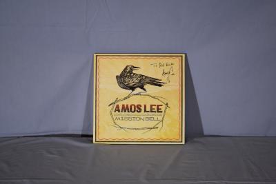 Amos Lee Signed Record LP