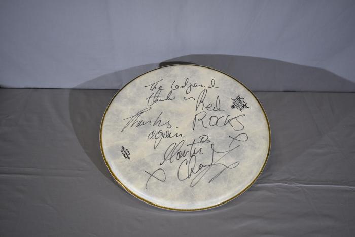 The Pretenders Signed Drumhead