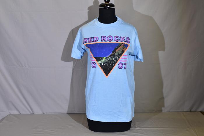 Red Rocks Blue 1987 T-shirt