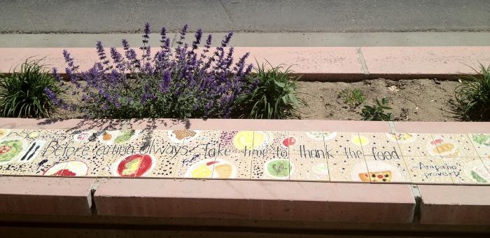 Morrison Road Mosaic Benches