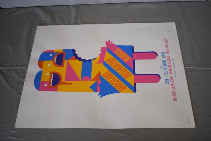 Ghostland Observatory, MiMosa, Zion I, + Free the poster front