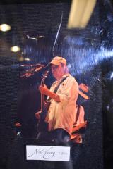 Neil Young -framed photo
