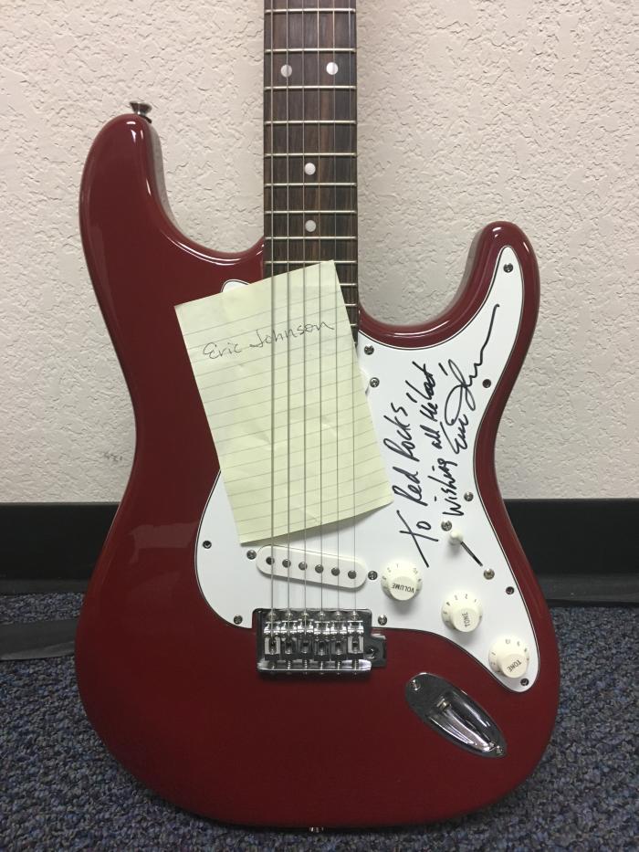 Eric Johnson -Signed Guitar