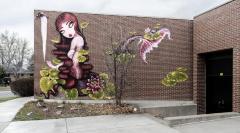  Untitled (abstract female mermaid)
