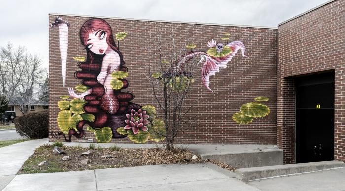  Untitled (abstract female mermaid)
