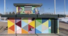 Untitled (geometric colorful design)