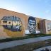 Untitled (a black man with words on hand fists of "Love" and "Hate" 