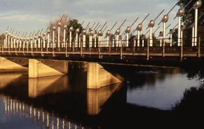 Bridge of Recycling Fountains