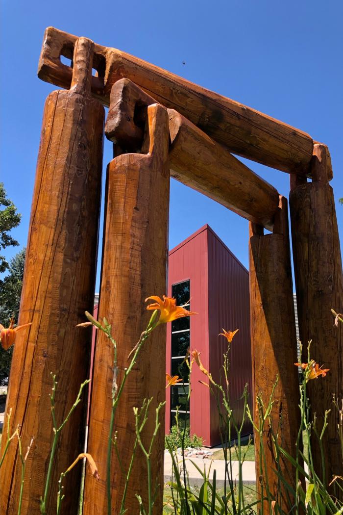 Untitled (Wooden Arch)