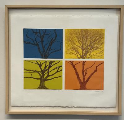 Four Trees in Winter